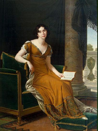 Robert Lefevre Baronne Elisabeth Alexandrovna Stroganoff France oil painting art